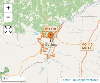 Area schools map